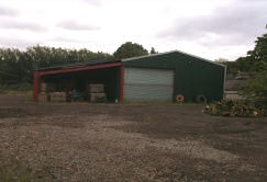 image of a storage area at Ride Farm